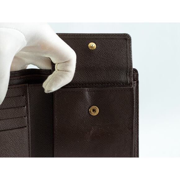 Authentic LOUIS VUITTON Marco Bifold Wallet Spain Damier Ebene CA5007 w/dustbag - Picture 7 of 11